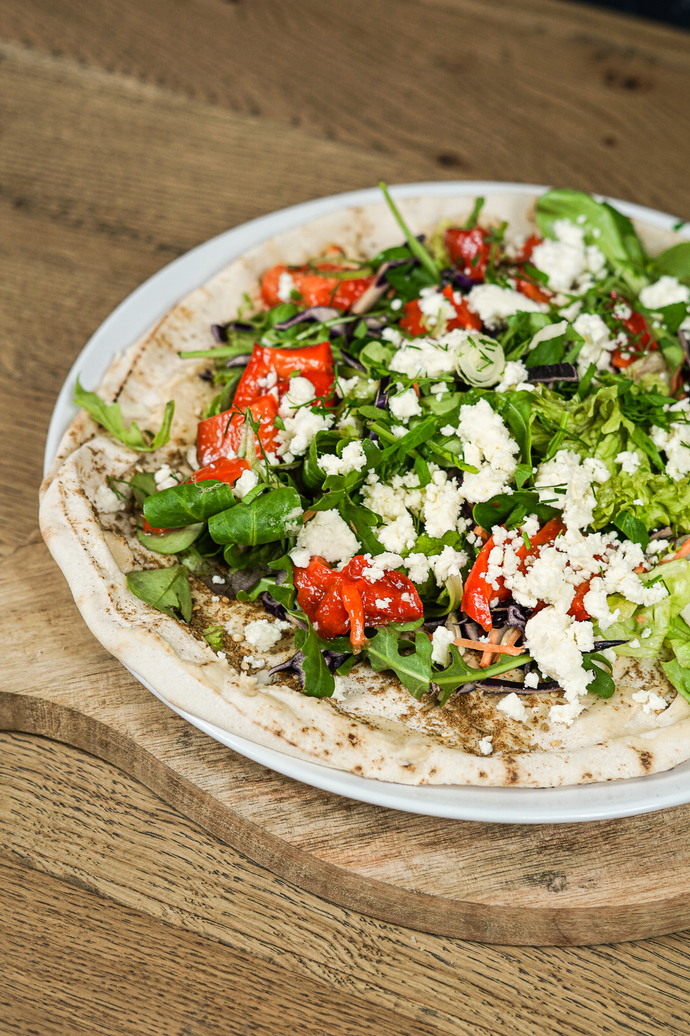 Flat Veggies bread - Vegetarian