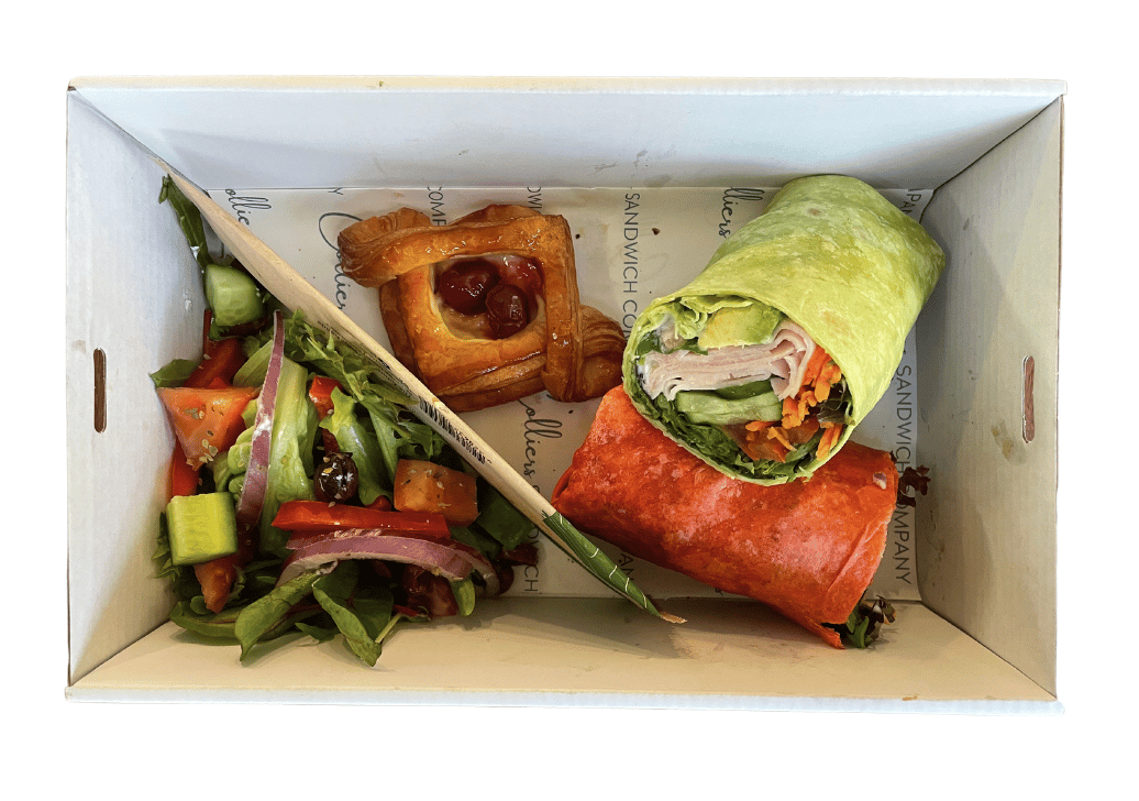 Assorted Gourmet Wrap Lunch Box