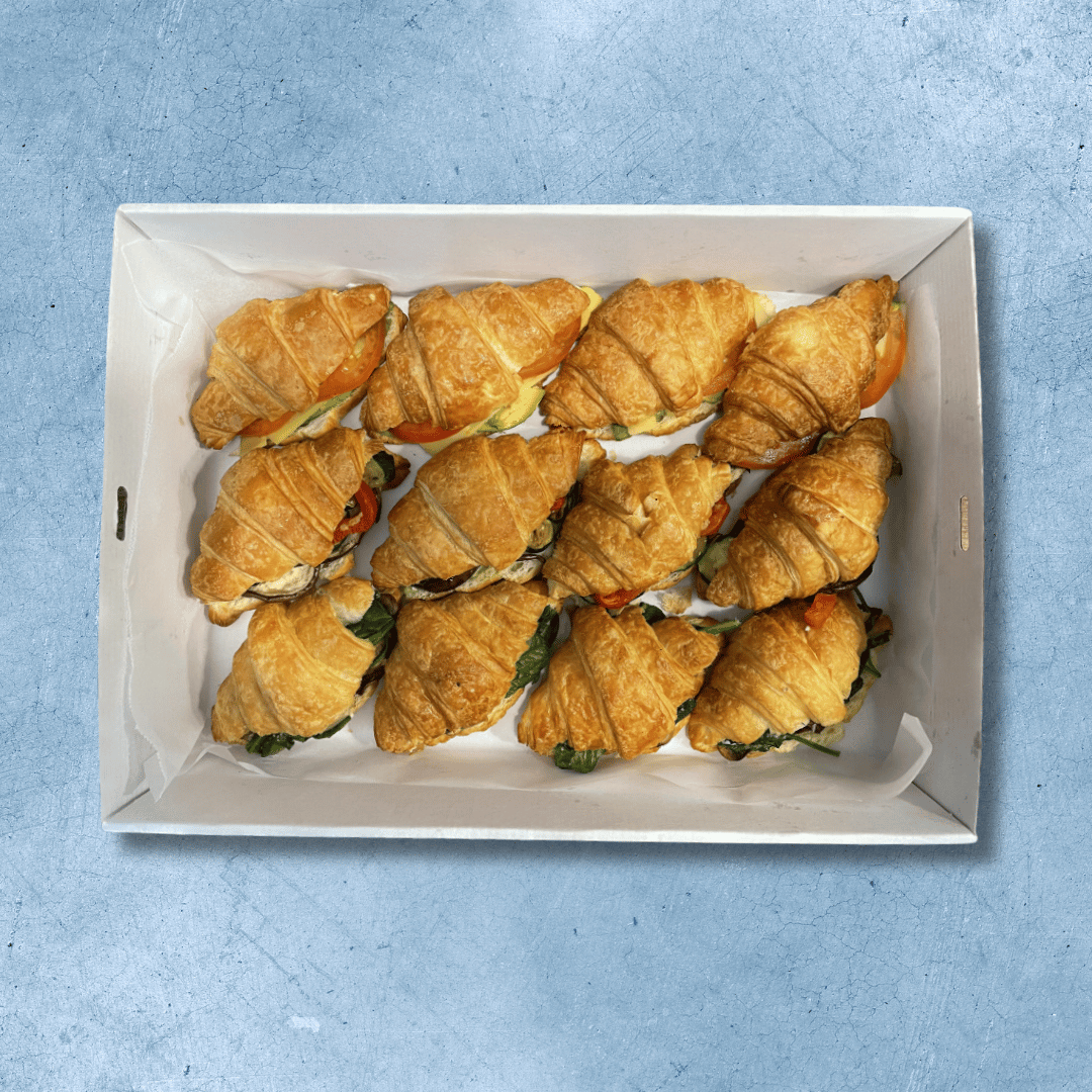 Mini Vegetarian Croissants Platter (Small)
