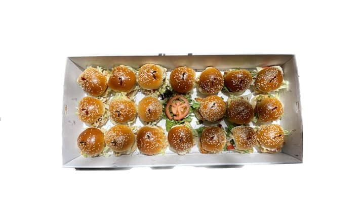 Mini Gourmet Burger Sliders Platter (Medium)