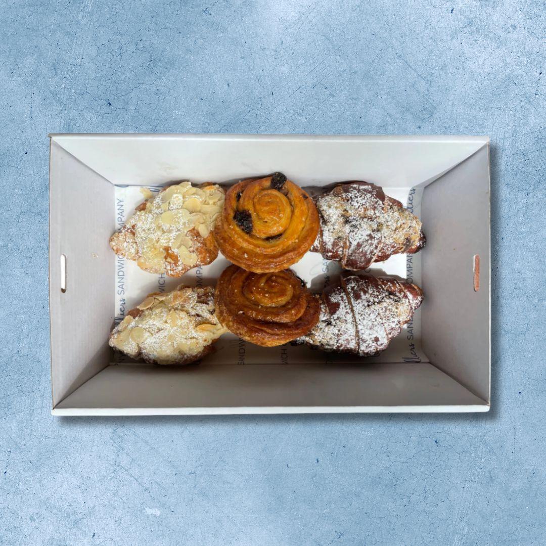 Mini Croissant and Pastries Small Platter (6pcs)
