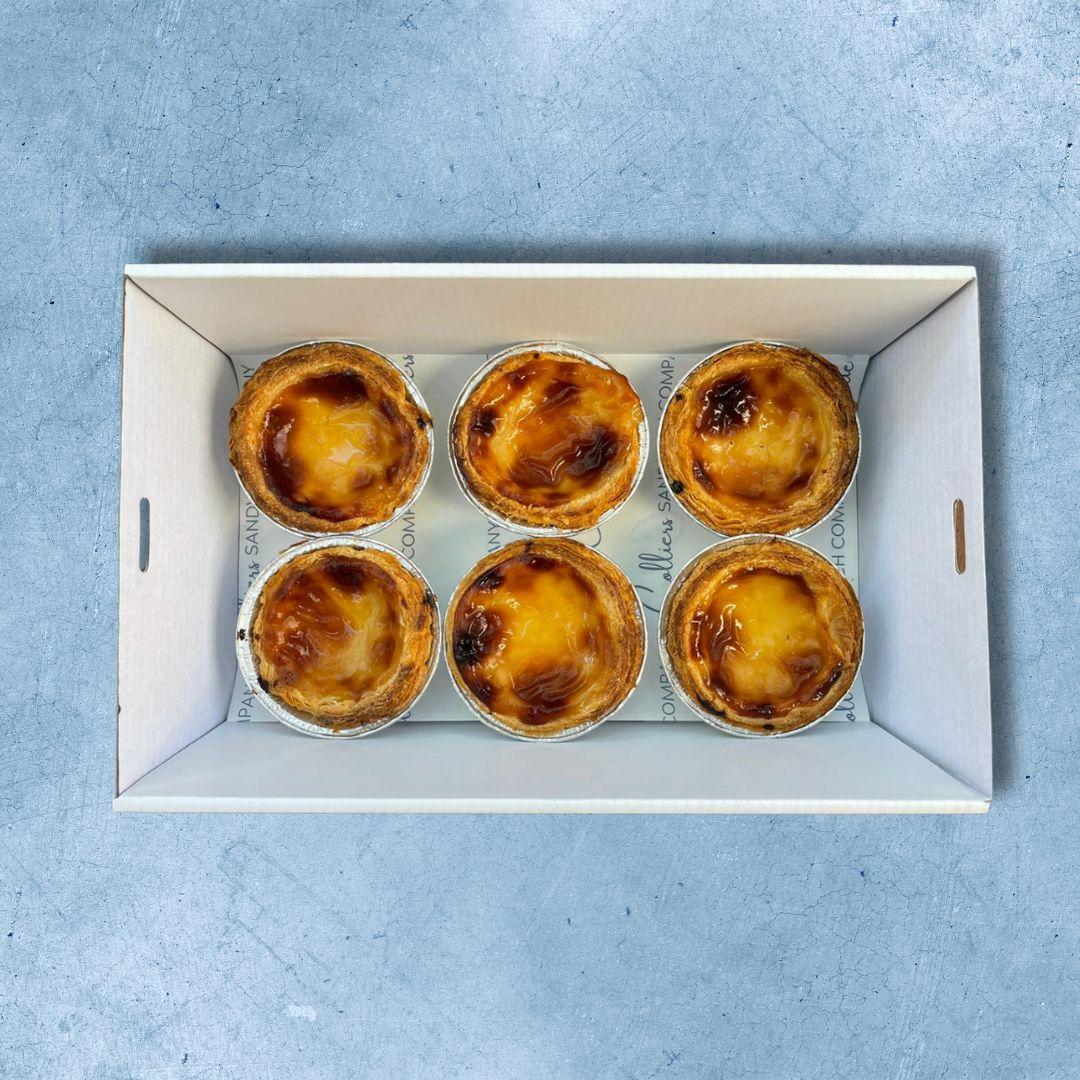 Portuguese Tarts (Platter of 6)