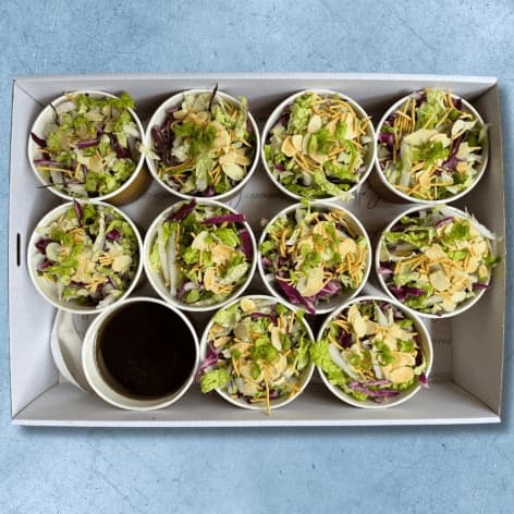 Asian Salad Cup Platter