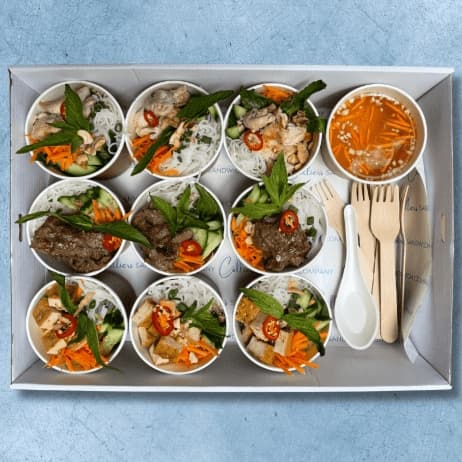 Vietnamese Noodle Salad Cup Platter