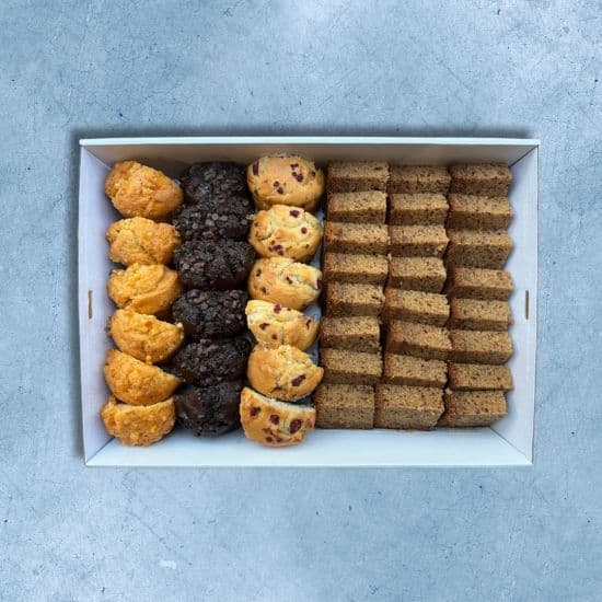 Muffins & Banana Bread Platter (42pcs)