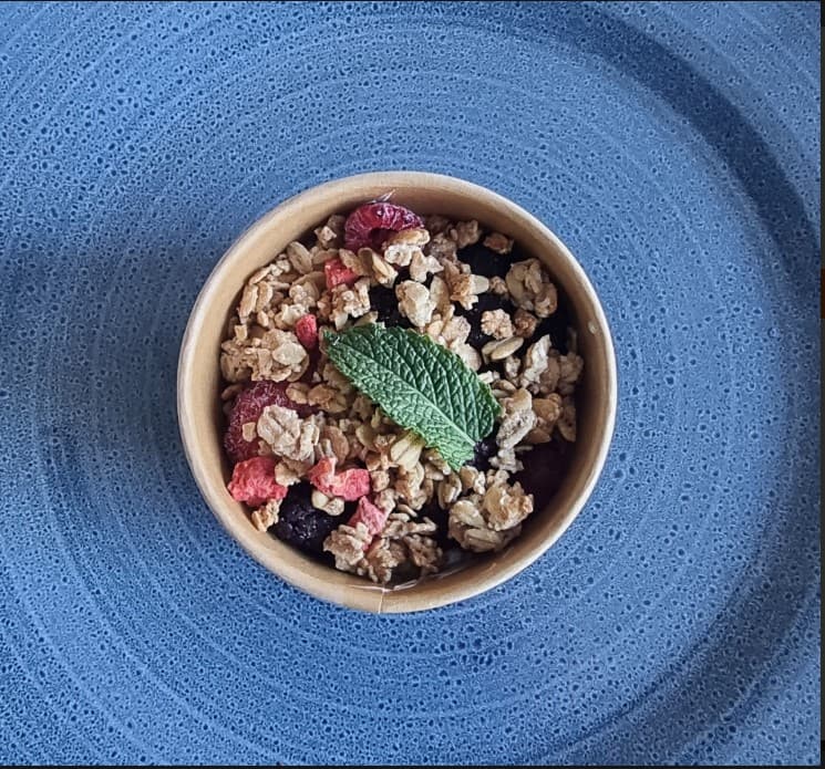 Individual Breakfast Granola Cup w Low Fat Yoghurt