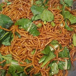 Individual Hot Lunch Vegetarian Hokkien Mee