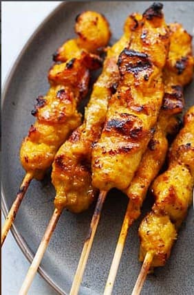 Individual Packed Hot Finger Food -Chicken Skewers