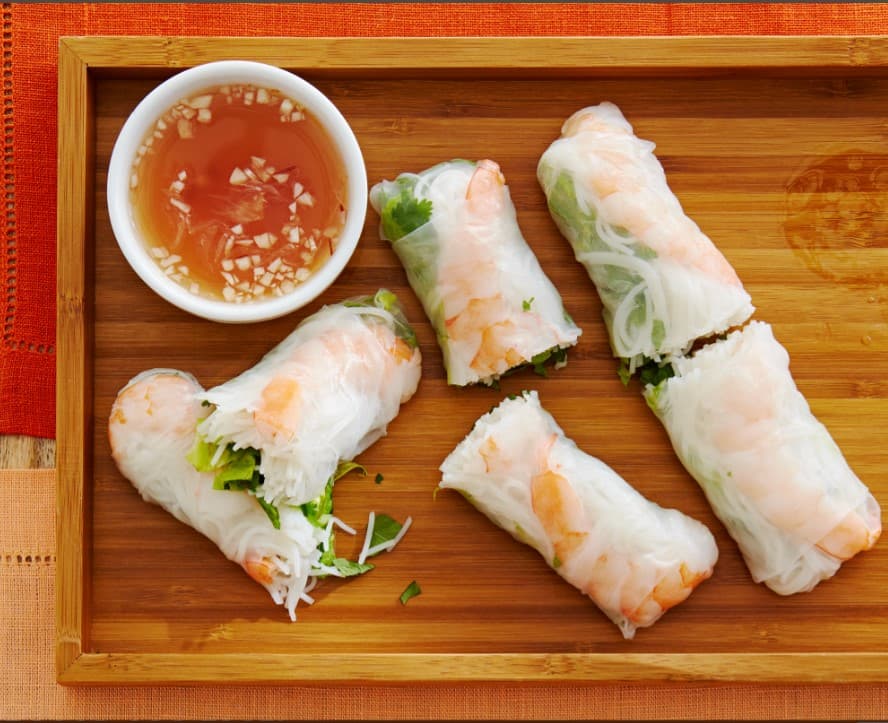 Individual Packed Cold Finger Food-Rice Paper Roll