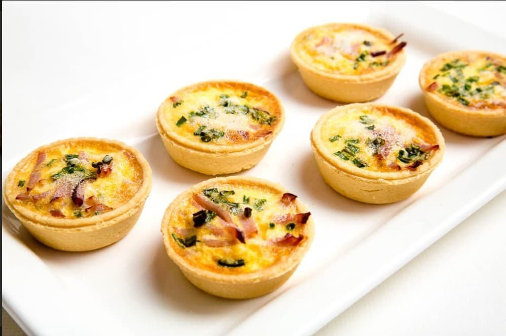 Individual Packed Cold Finger Food - Mini Quiches 