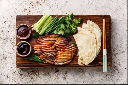 Peking Duck Pancakes