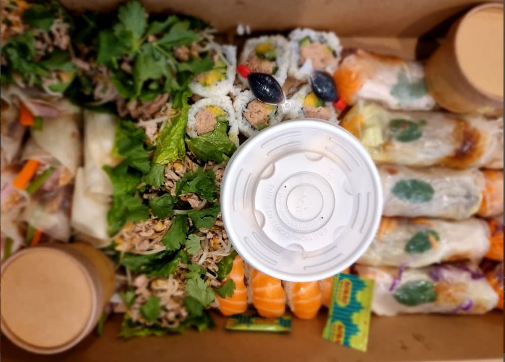 Taste of Asia Platter (55 Pieces)
