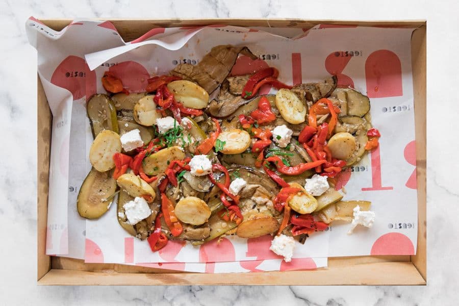 Mediterranean Grilled Salad Box