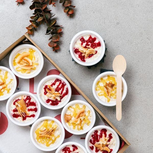 Mini Bircher Muesli Pots