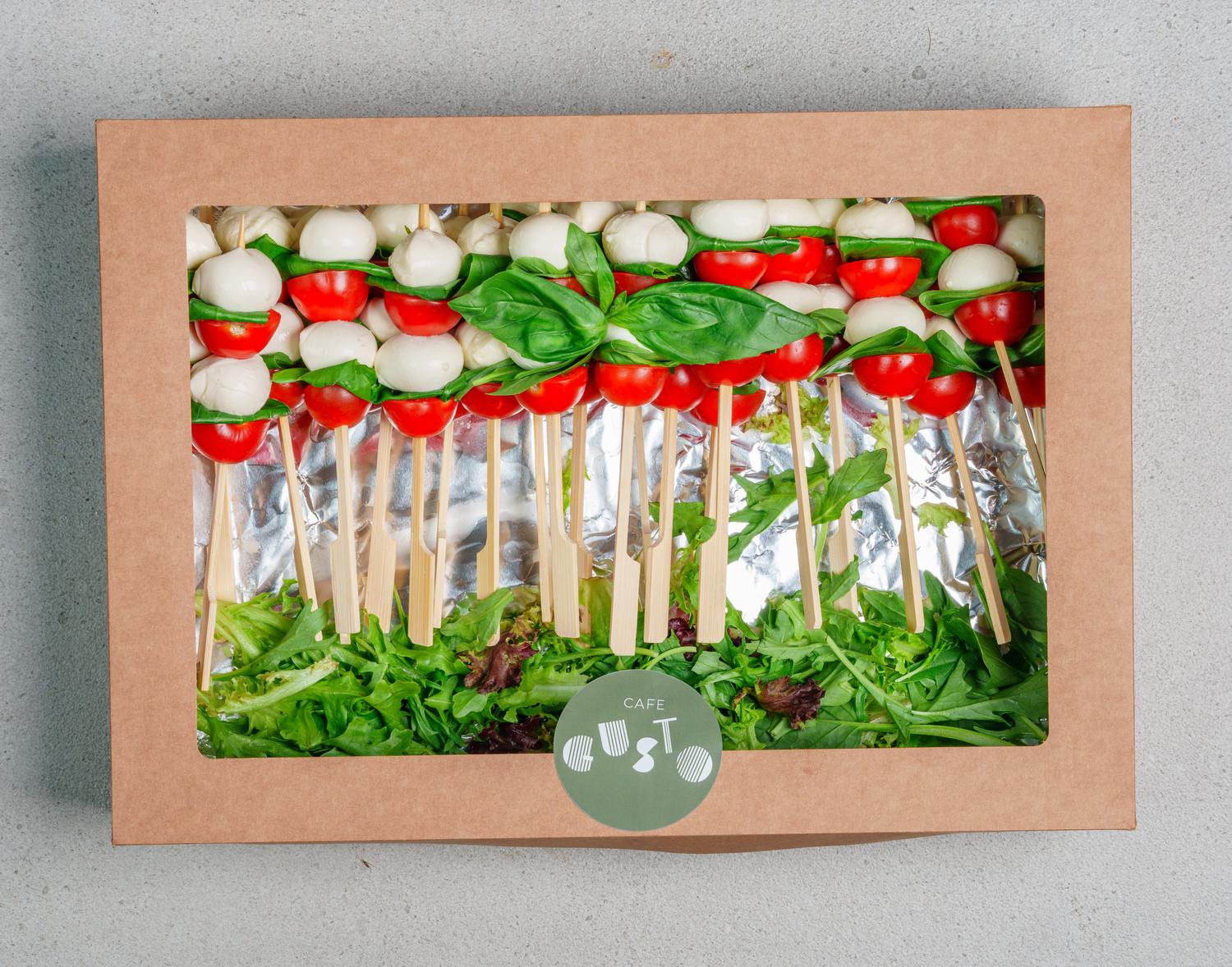 Mini Caprese Salad Skewers