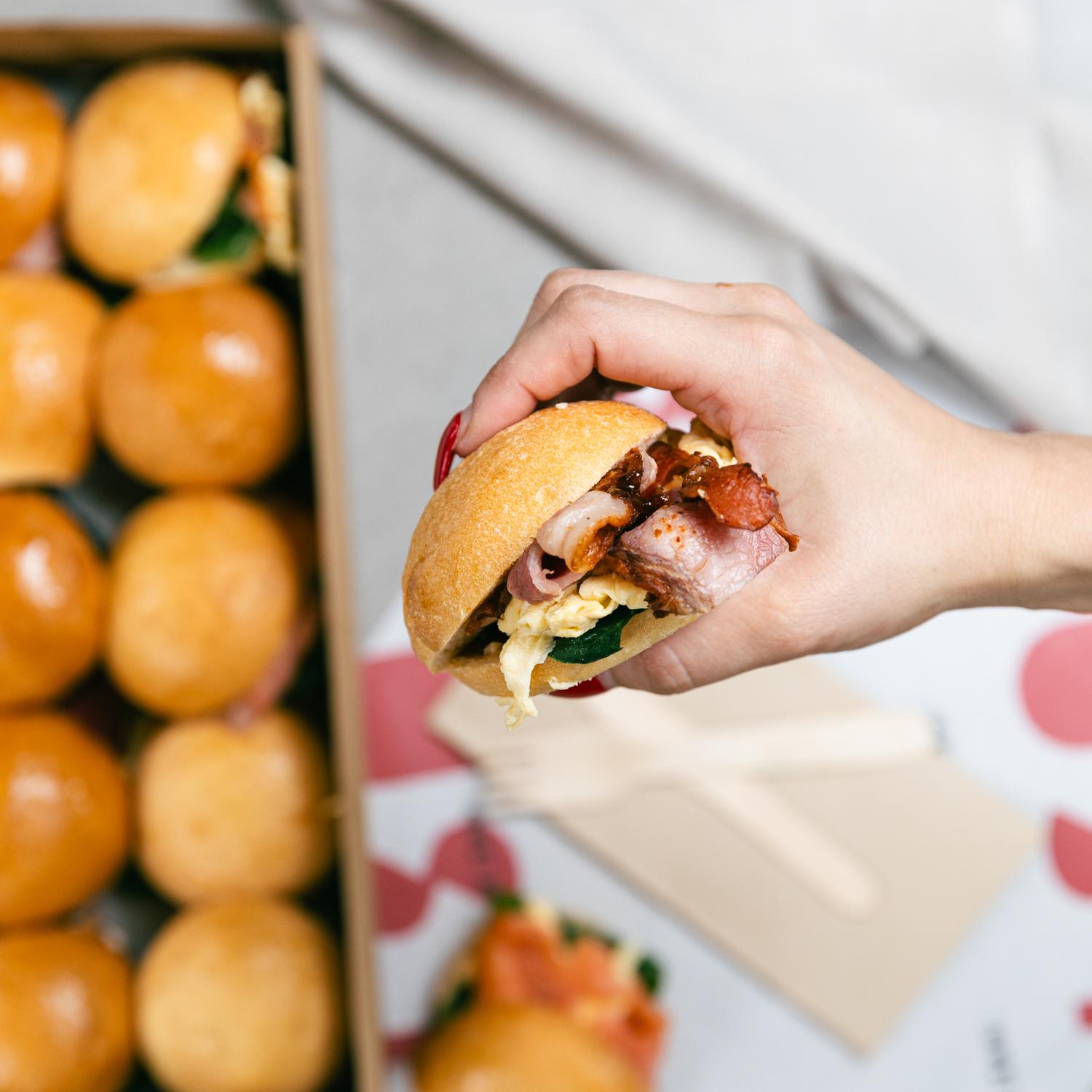 Gluten Free Breakfast Sliders 