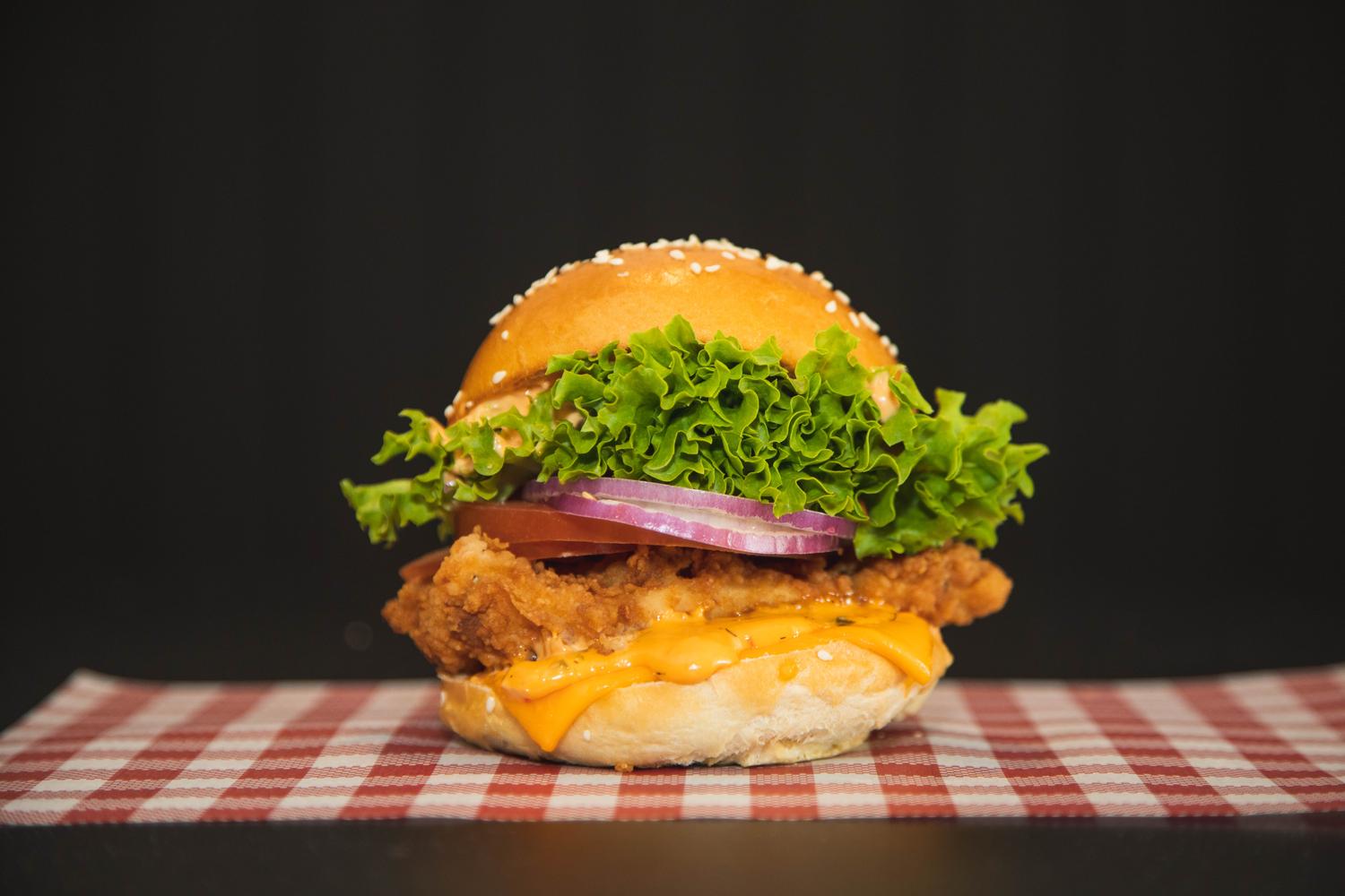 Grilled Chicken Burger
