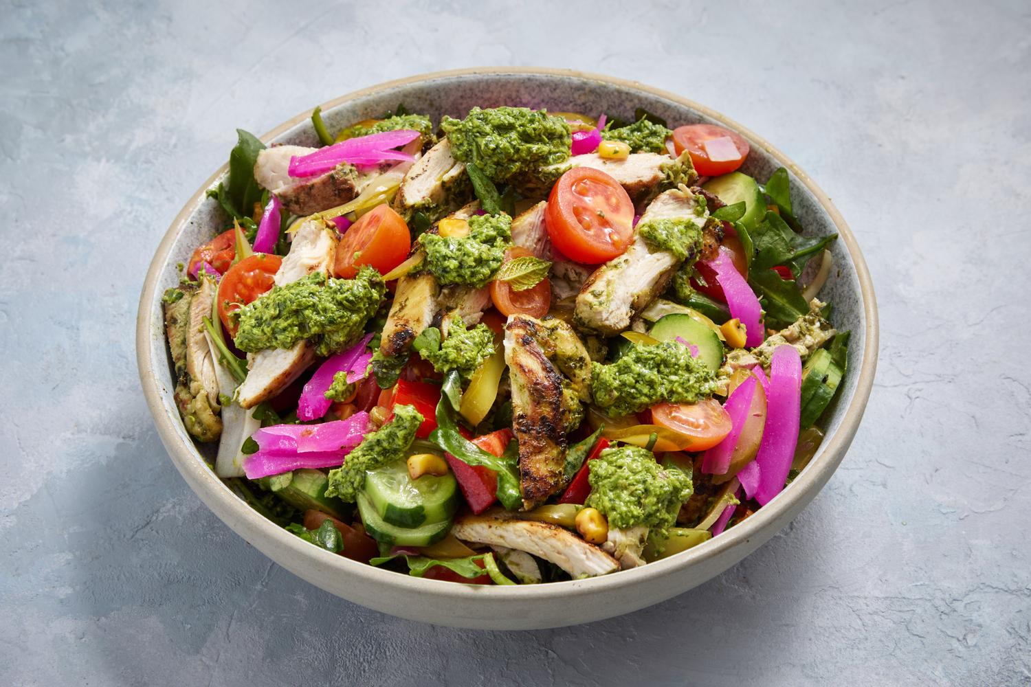Chimmi Churri Chicken Salad Platter (Large)