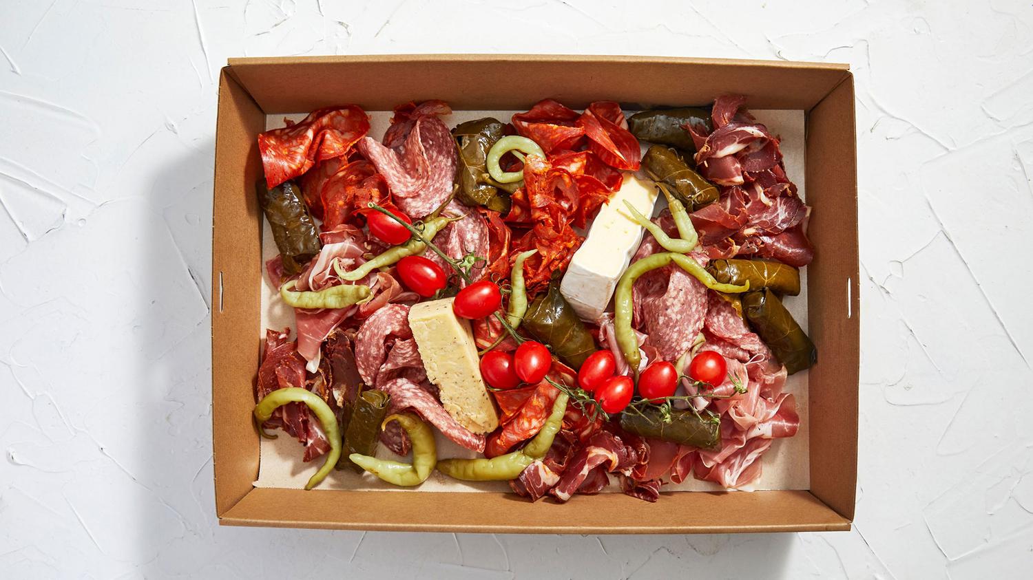 Charcuterie and Mezze Combo Platter