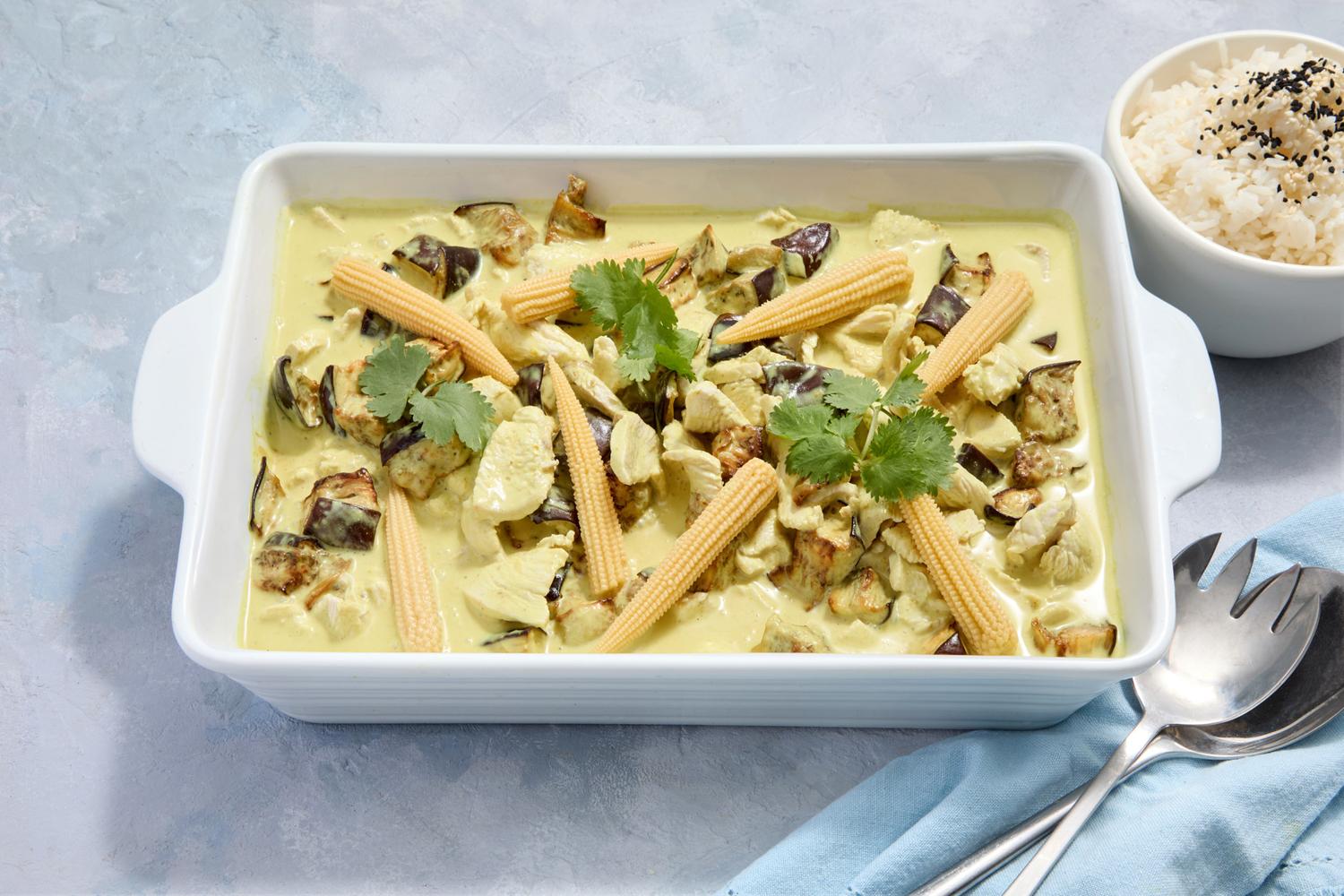 Thai Green Chicken Curry (Sharing Platter)