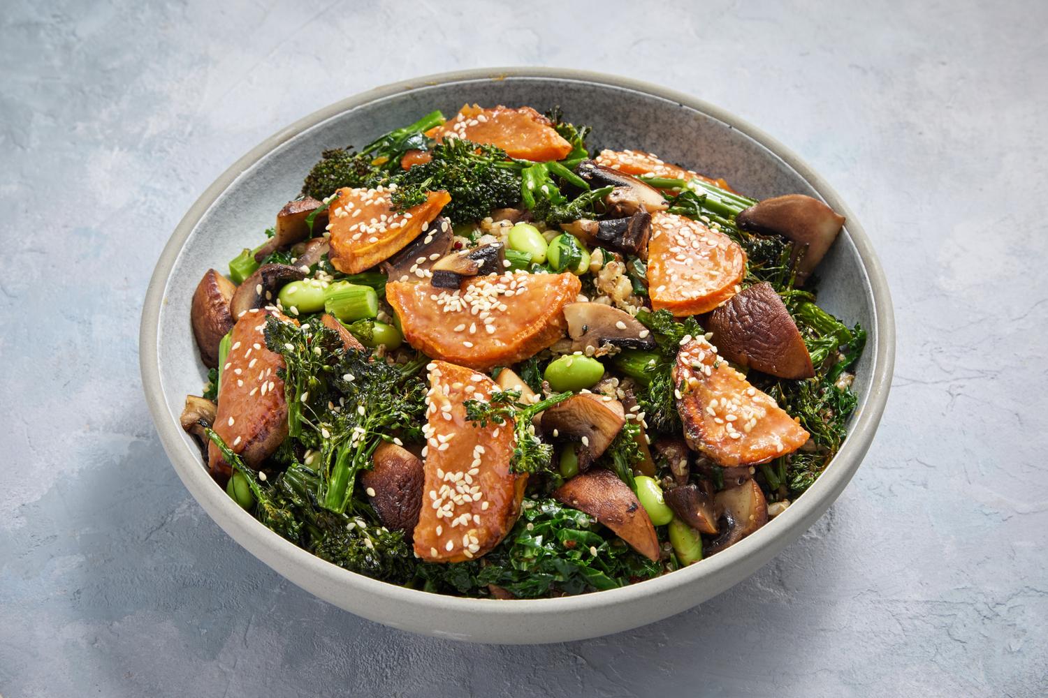 Miso Glazed Sweet Potato & Quinoa Salad (Small)