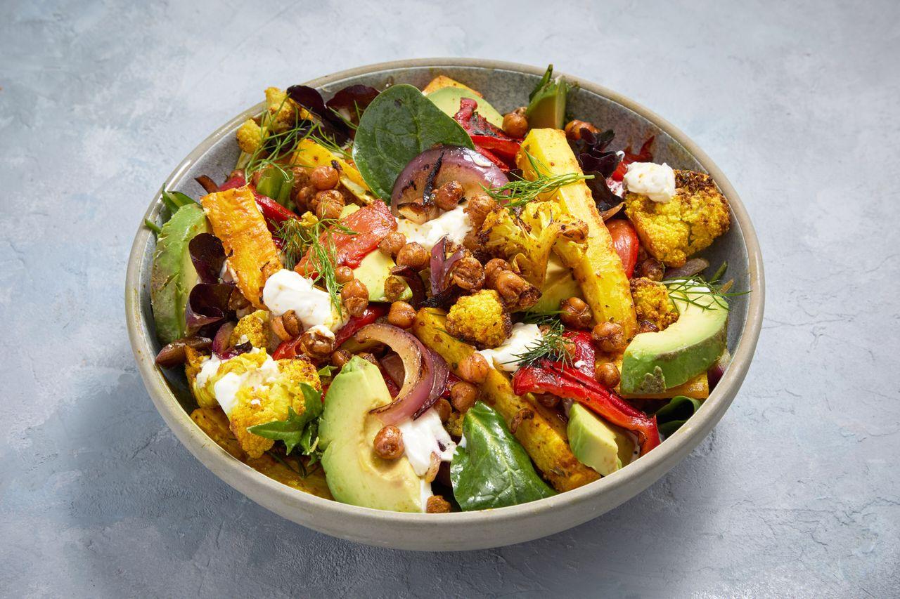 Roasted Cauliflower & Parsnip Salad (Individual)