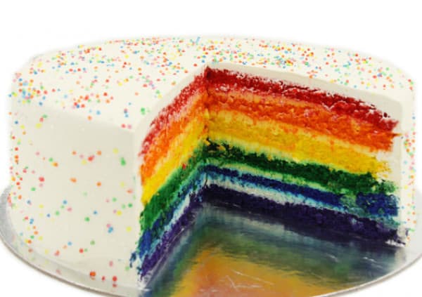 Rainbow Layer Cake