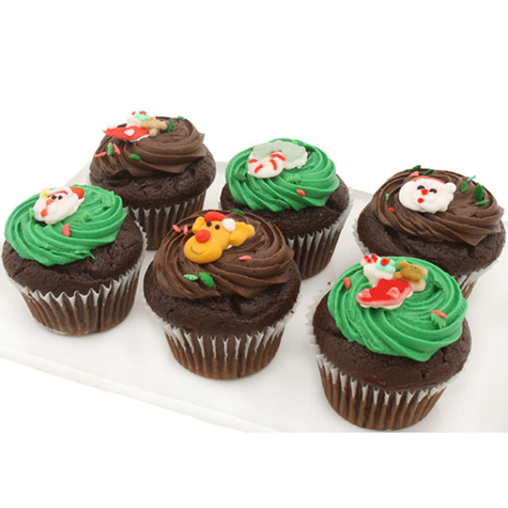 Christmas Chocolate Cupcakes (7CM)