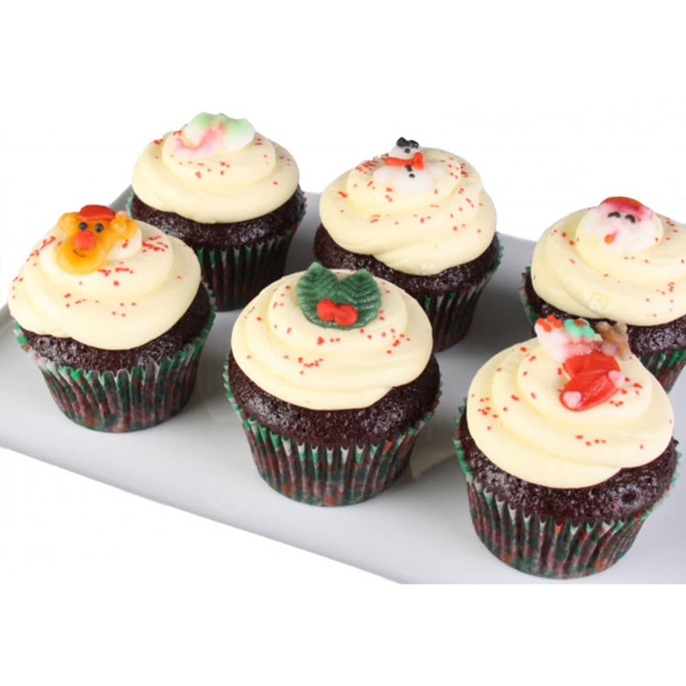 Christmas Red Velvet Cupcakes (7CM)