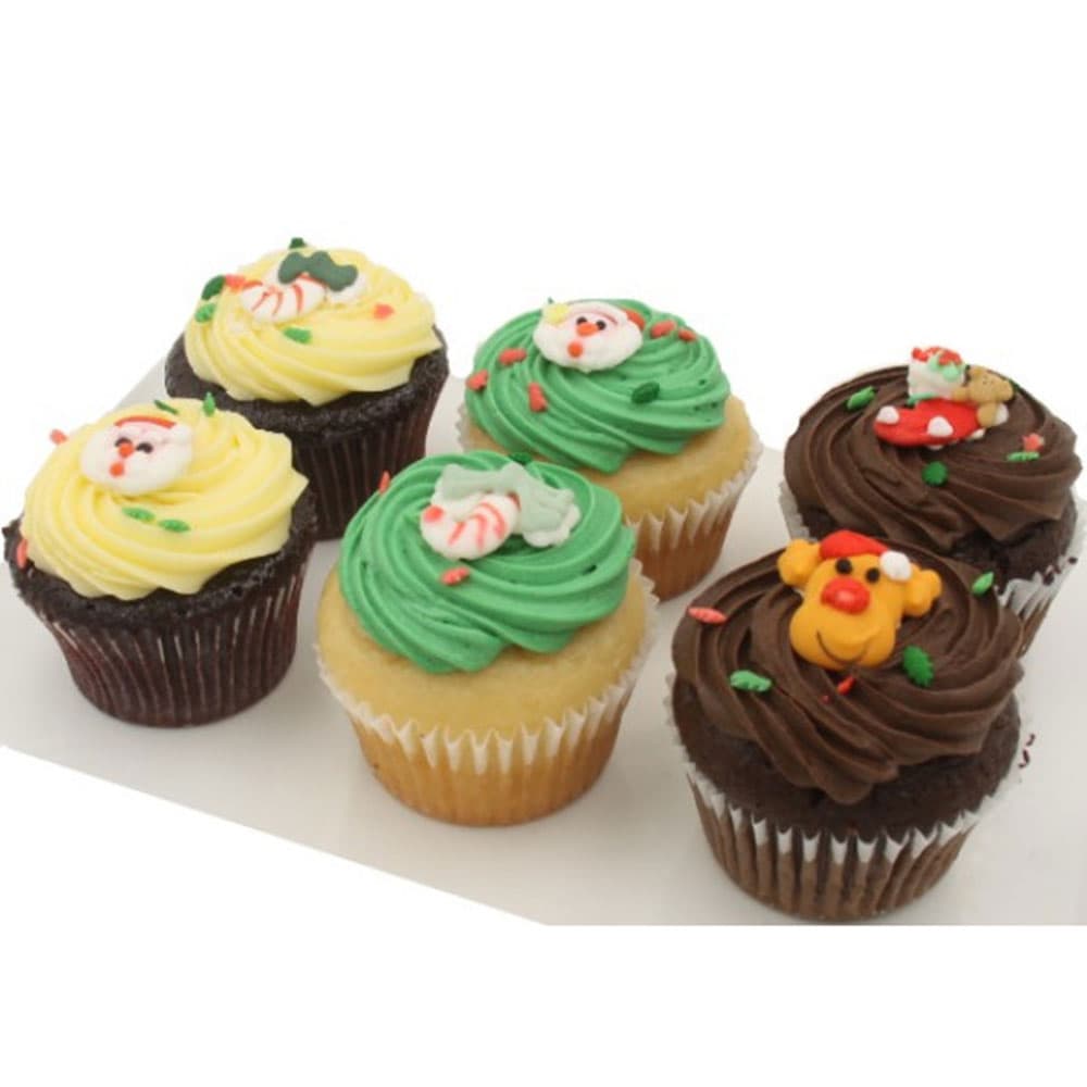 Christmas Assorted Cupcakes (7CM)