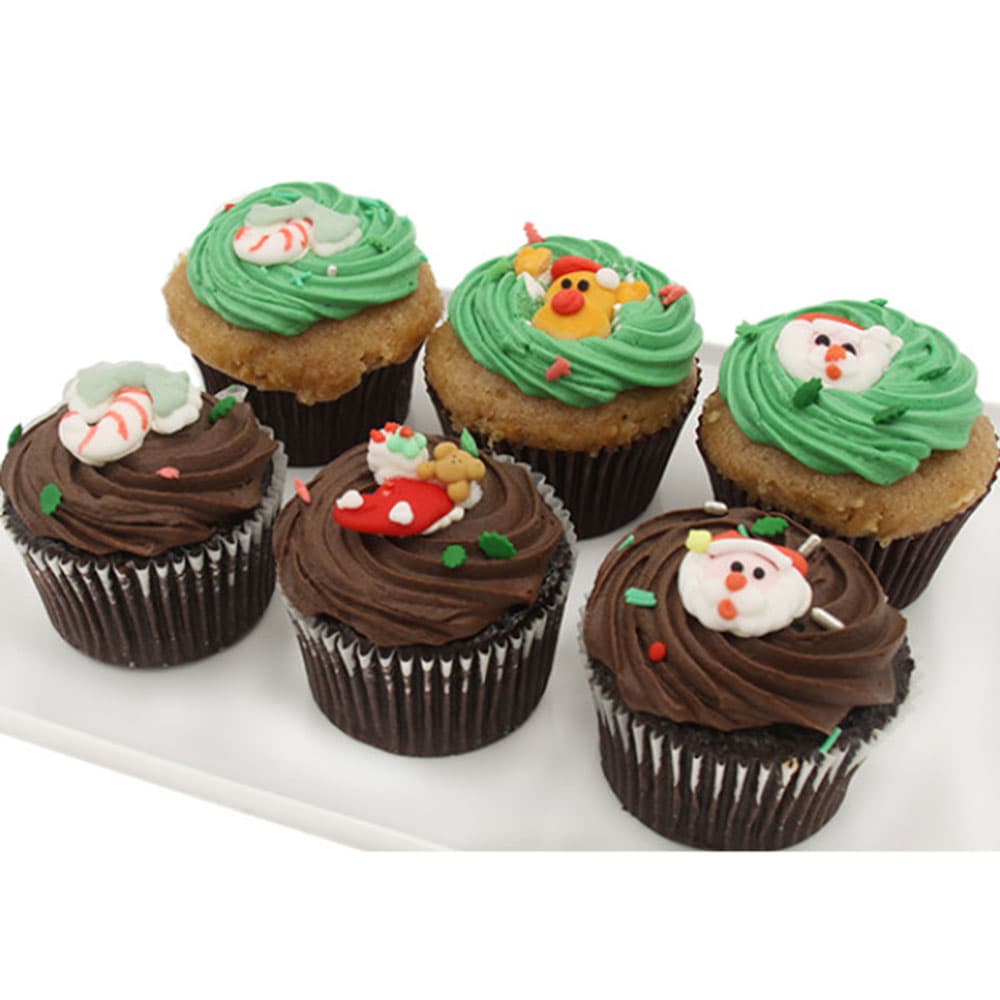 Christmas Gluten Free Cupcakes (7CM)