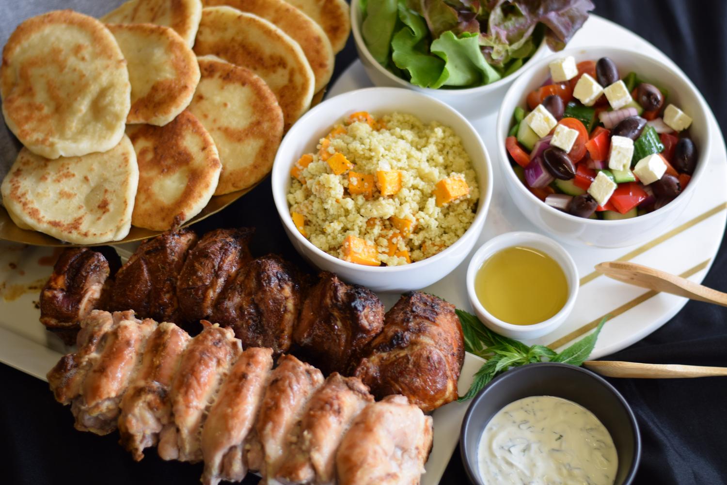 Mediterranean Inspired BBQ Package