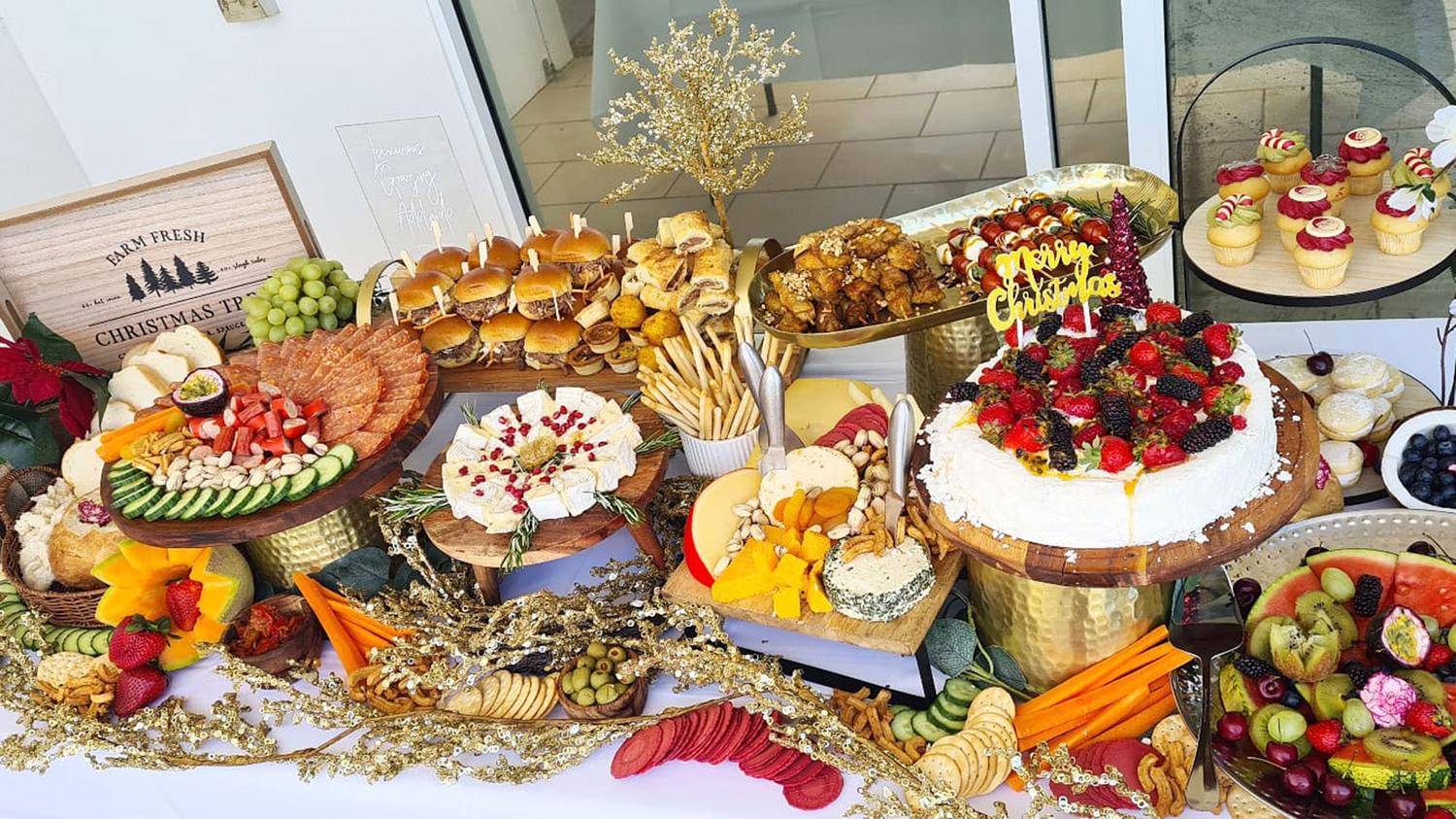 2 Metre Savoury Grazing Table