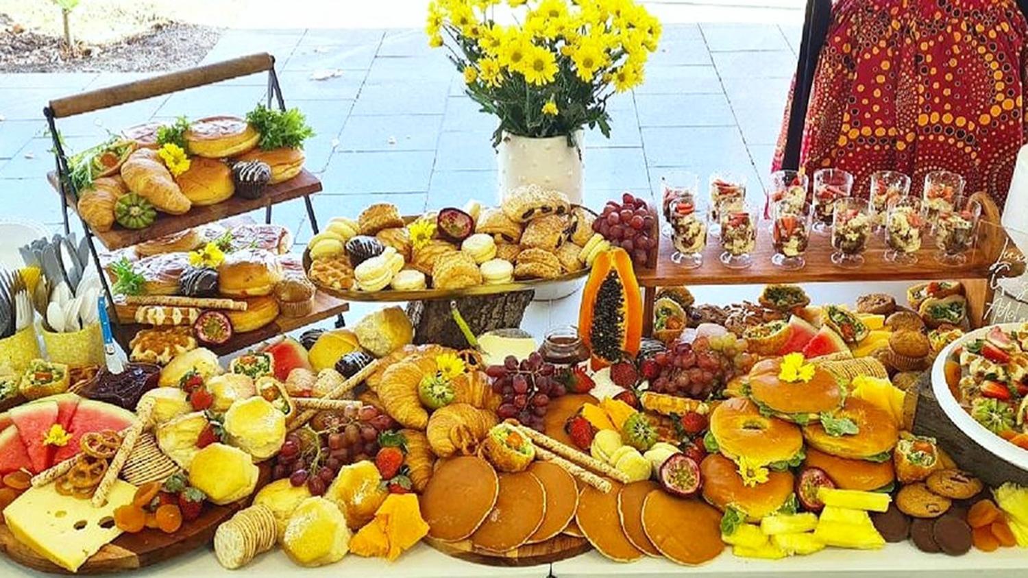 Breakfast Grazing Table (2 Metre)