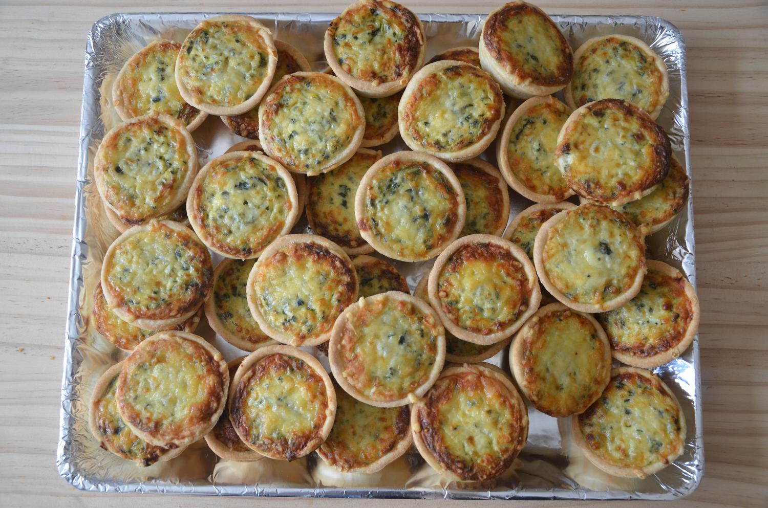 Vegetarian Florentine Quiche