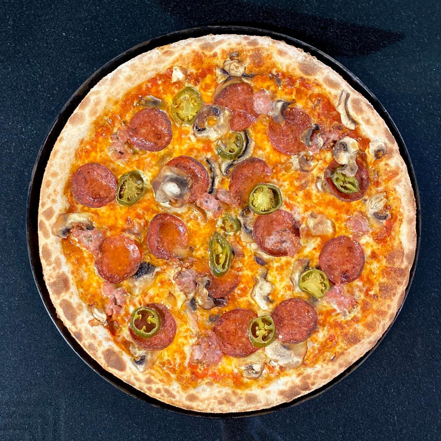 Frankie Four Fingers Pizza