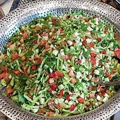 Green Leafy Salad (Large Bowl)