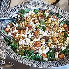 Sweet Potato Quinoa Salad (Individual Bowl)