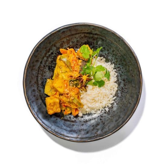 Yellow Tofu Curry