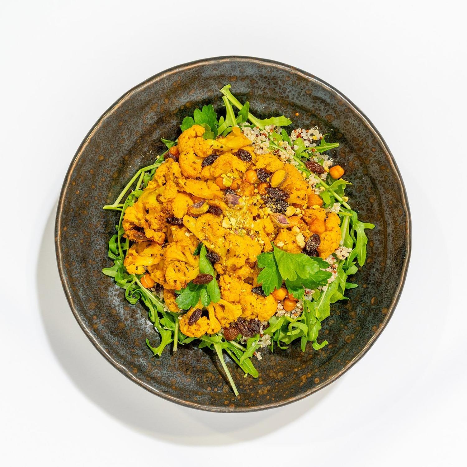 Cauliflower and Chickpea Salad