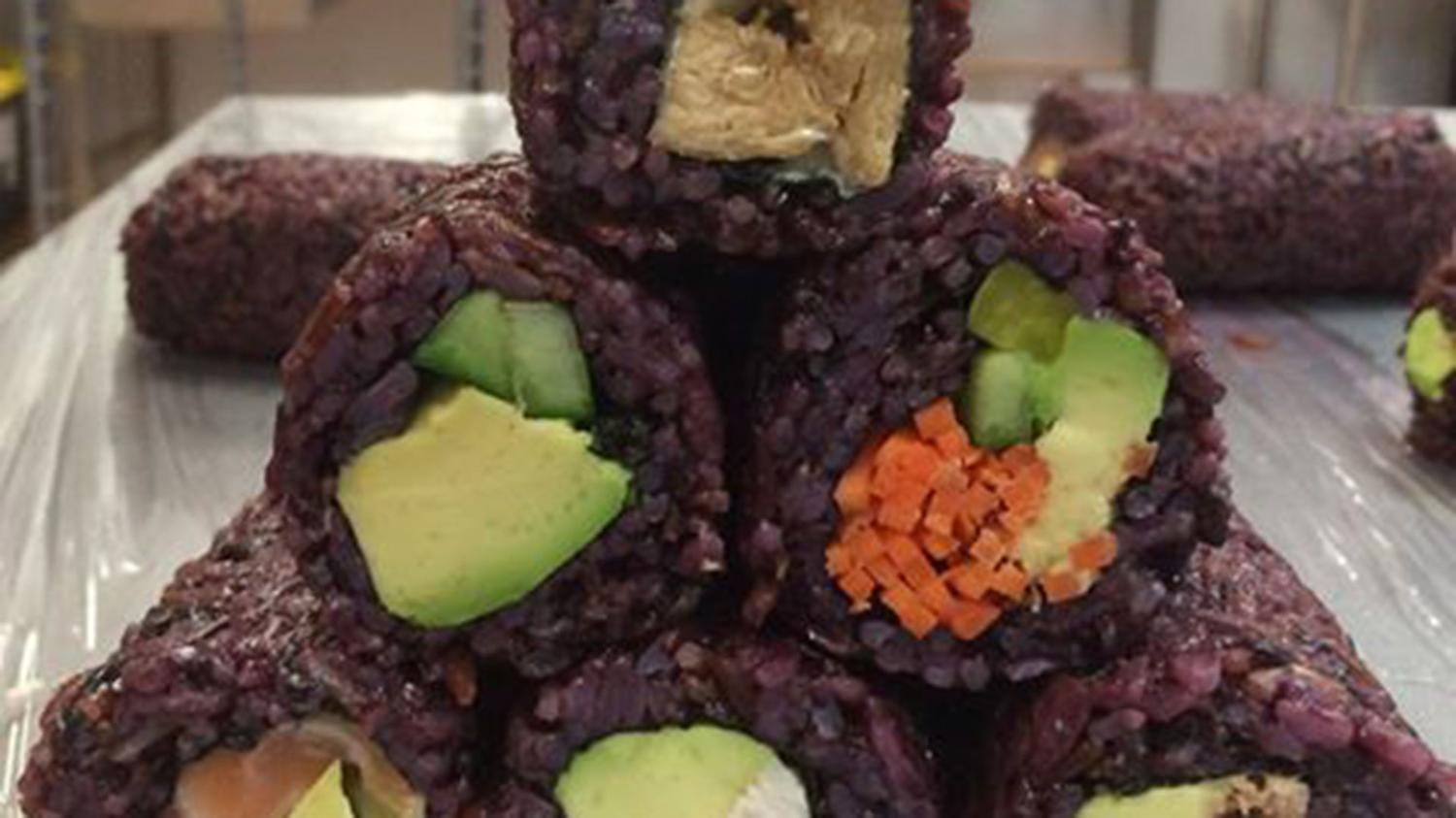 Black Rice Function Sushi Roll