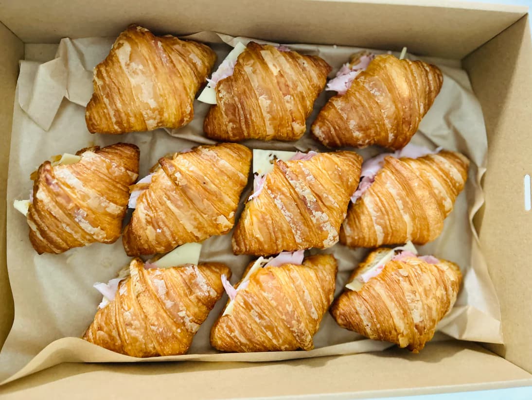 Petite Ham & Cheese Croissant