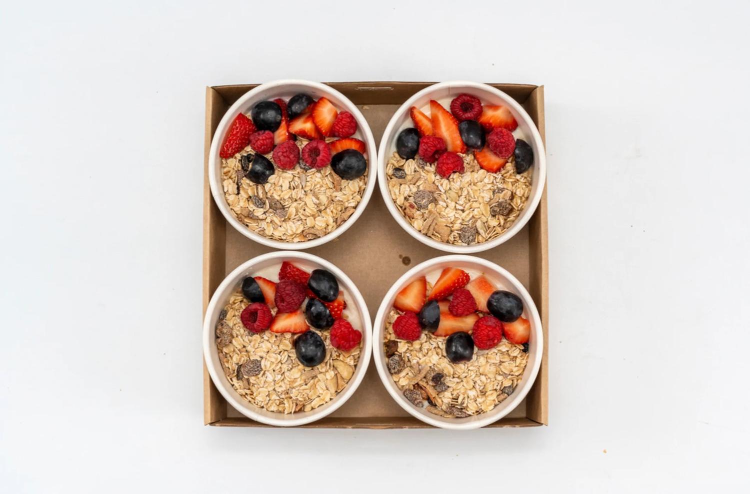 Mini Muesli & Yoghurt Pots