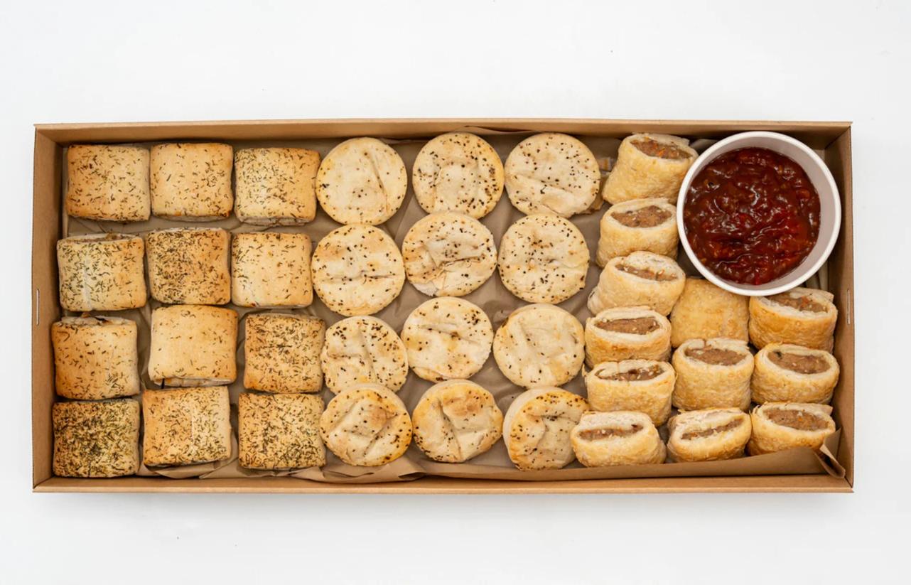 Pies & Rolls Box (36 Pieces)