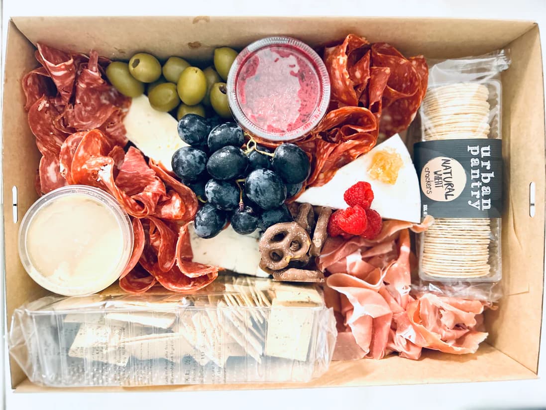 Soft Cheese Grazing Platter Box