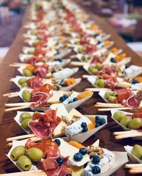Cheese & Charcuterie Individual Grazing Boat