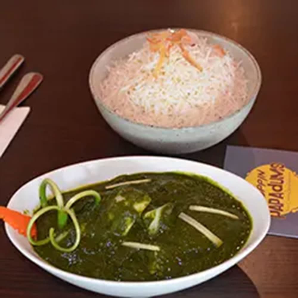 Aloo Palak (Sharing Platter)