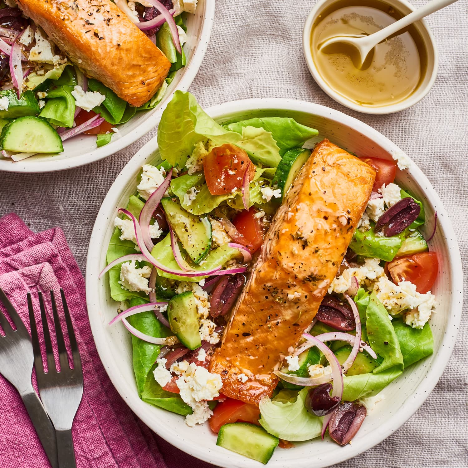 Salmon salad - Fish