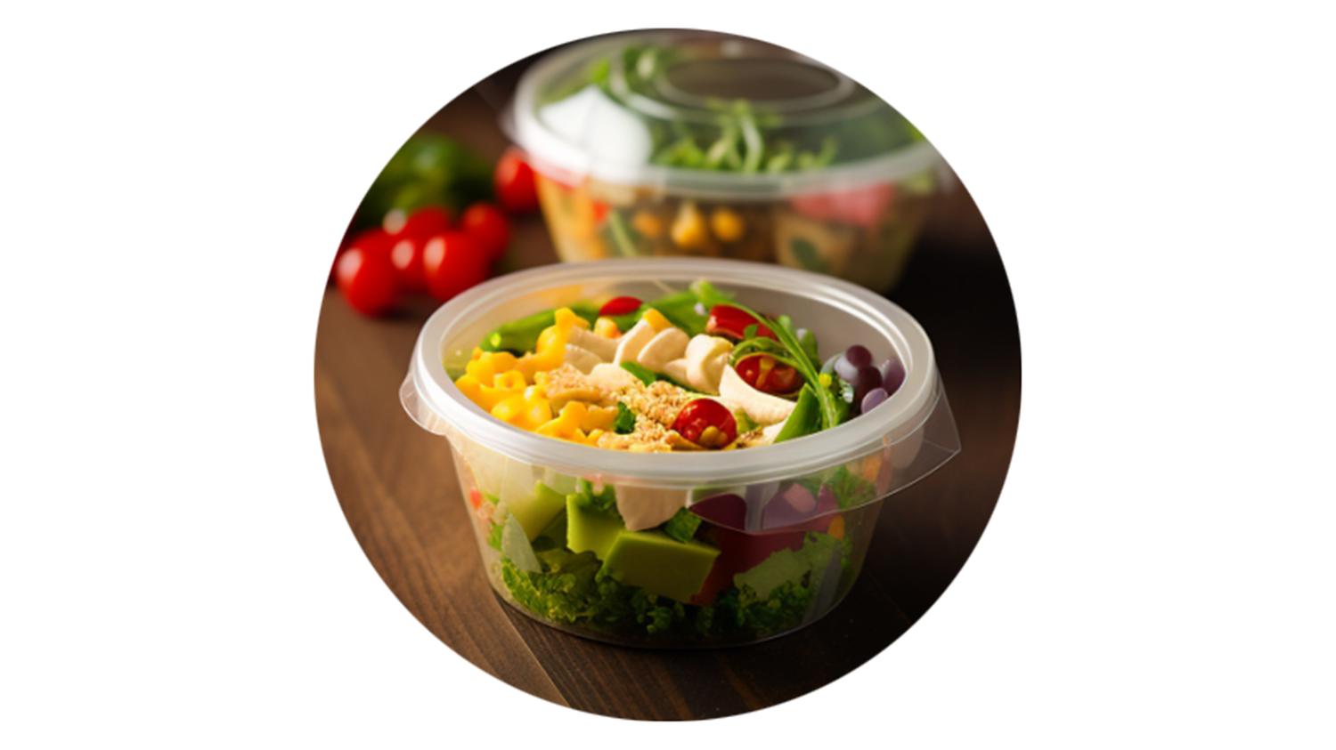 Falafel Salad (Box of 10 Pots)
