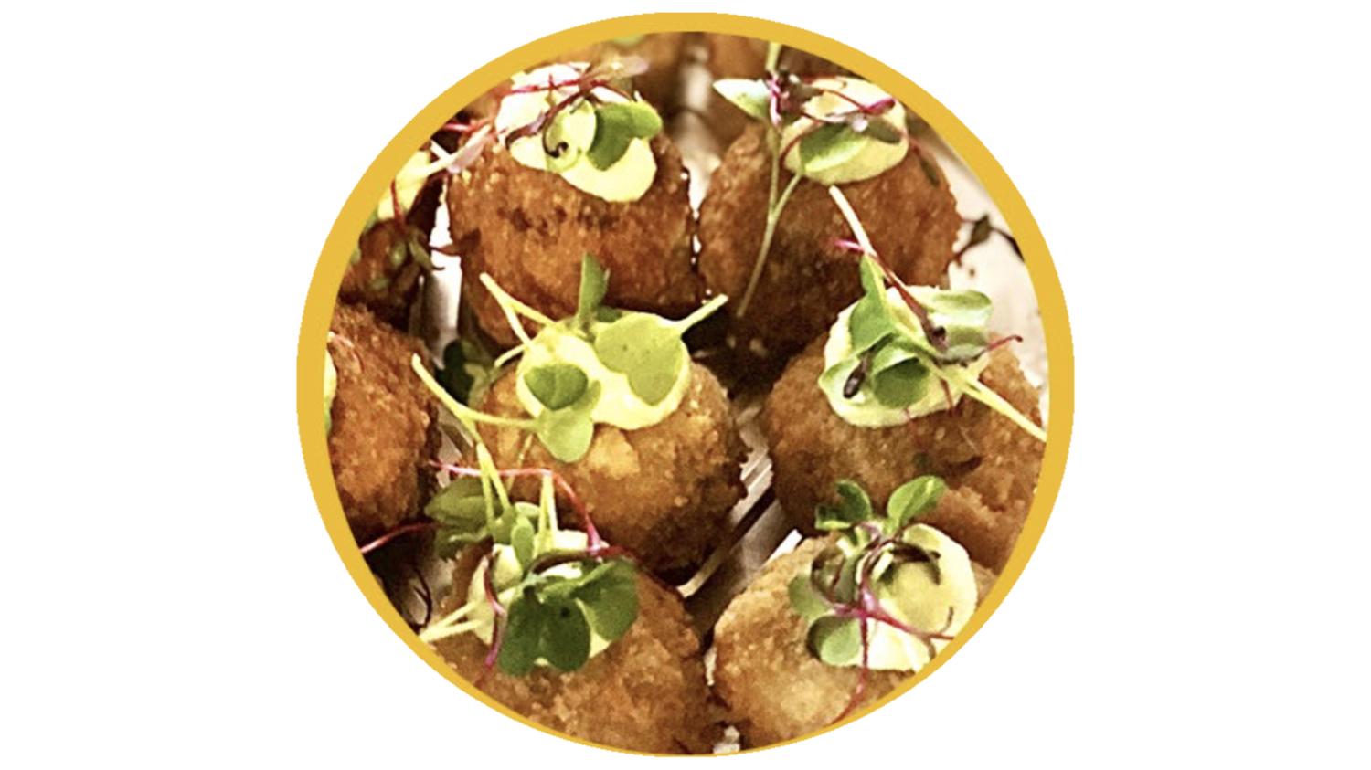 Mushroom Arancini Ball